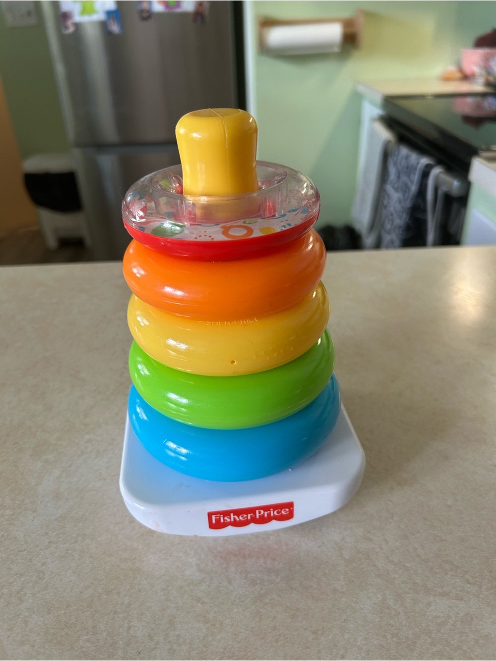 (3/$10) Fisher-Price Stacking Ring Tower